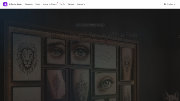 AI Tattoo Salon