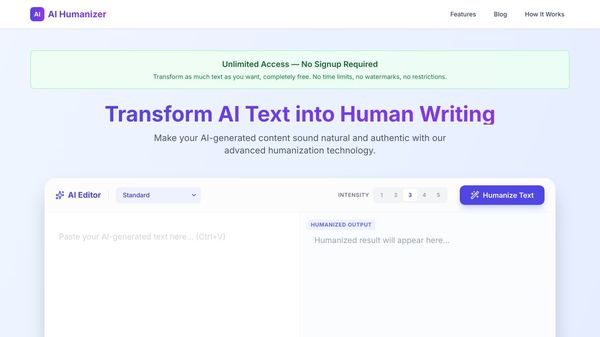 AI Text Humanized