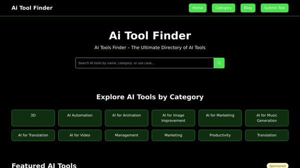 Ai Tool Finder