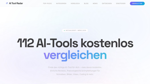 AI Tool Radar