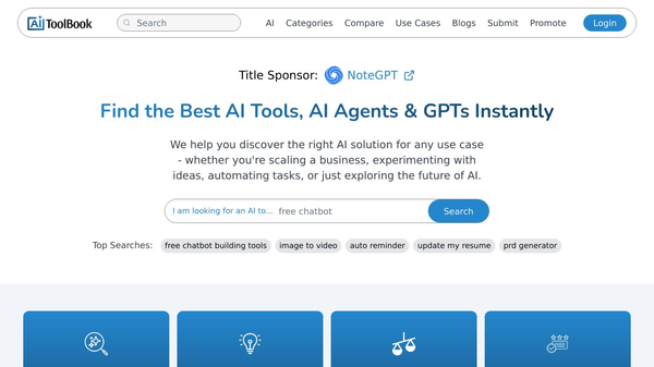 AI ToolBook – Find the Right AI Tools