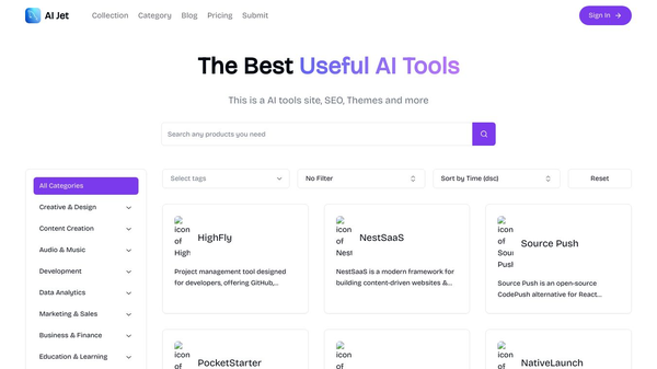 AI tools for application
