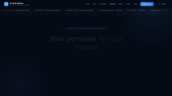 AI Tools Mentor