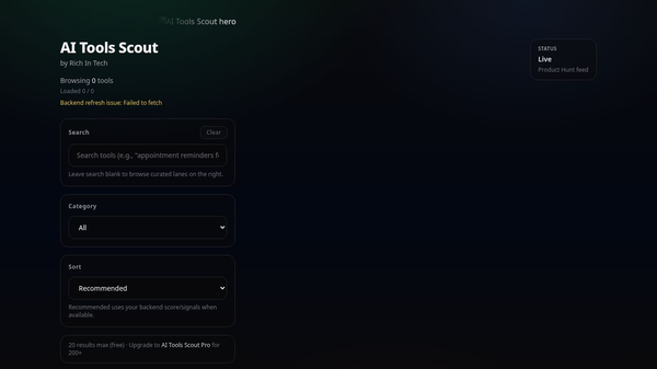 AI Tools Scout
