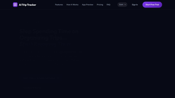 AI Trip Tracker