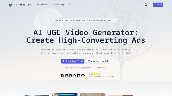 AI UGC Video Generator