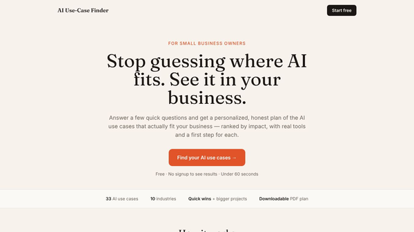 AI Use-Case Finder