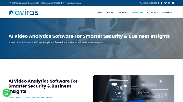 AI Video Analytics Software Services