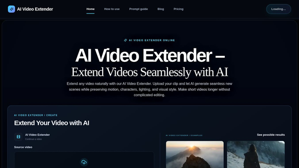 AI Video Extender