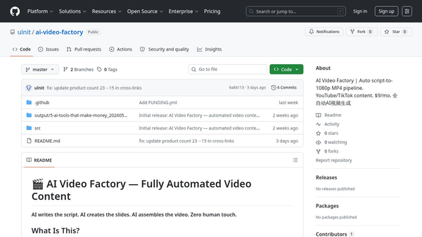 AI Video Factory