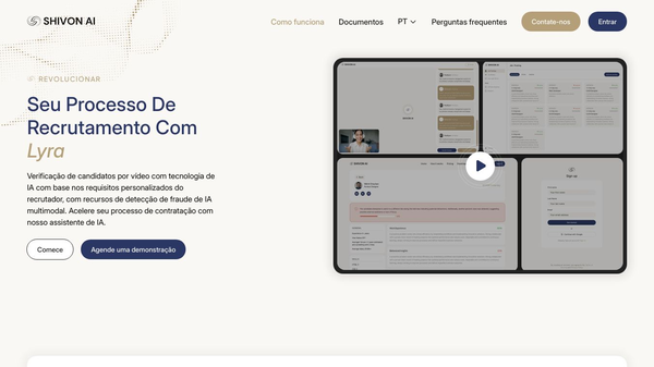 AI video interviewer