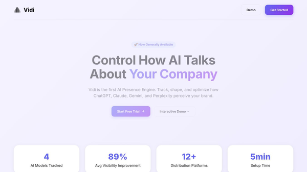 Ai Visibility and Recommendation