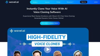 AI Voice Cloning by Wavel