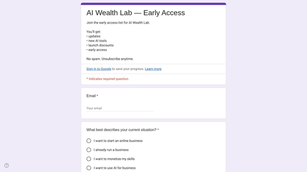 AI Wealth Lab