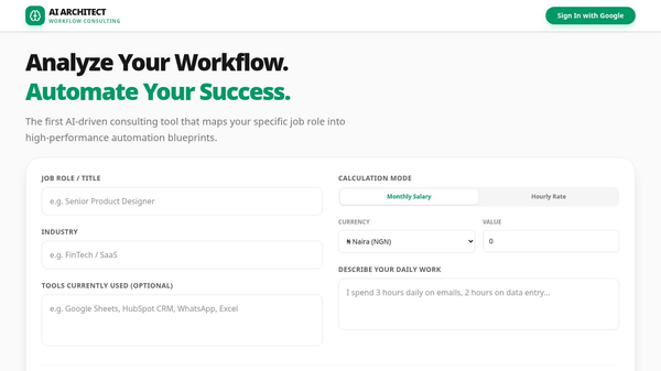 AI Workflow Architect