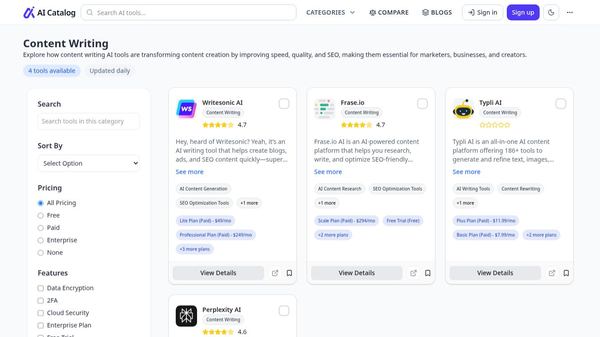 AI Writing Tools