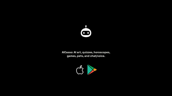 AiCasso : AI Games, Pets, Chat , Art