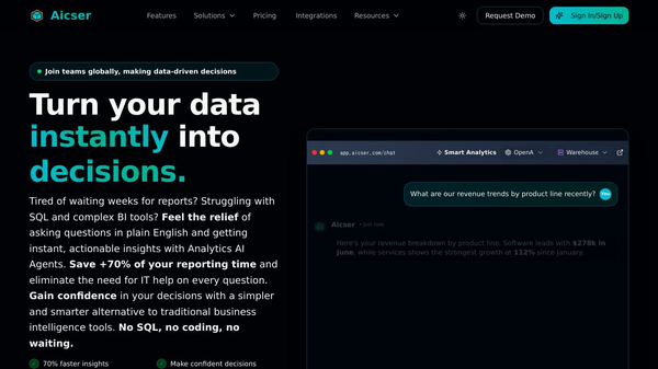 Aicser - AI Data Analyst