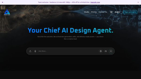 AiDesigns — AI creative workspace