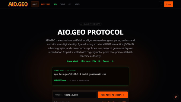 AIO.GEO Protocol