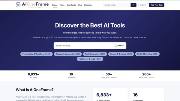 AIOneFrame