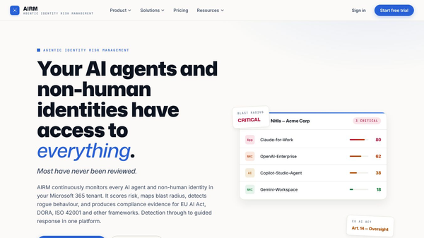 AIRM - By Sabiki Security