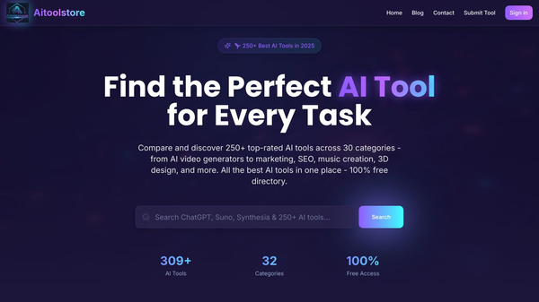 AiToolStore- AI Tool Inventory