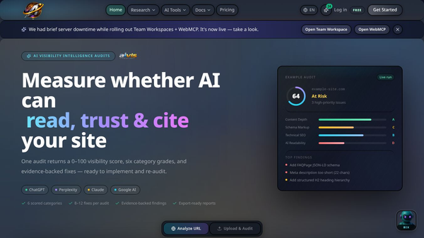 AiVIS - Ai Visibility Intelligence Audit