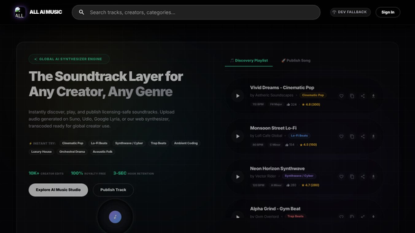 ALL AI Music
