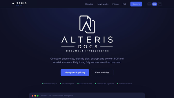 Alteris Docs