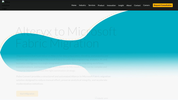 Alteryx to Microsoft Fabric Migration