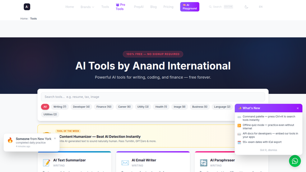 Anand International