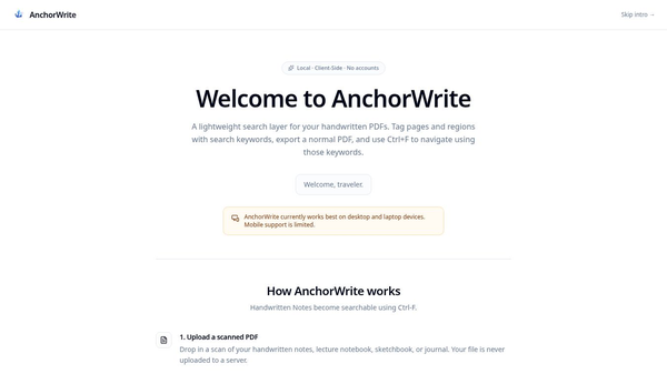 AnchorWrite