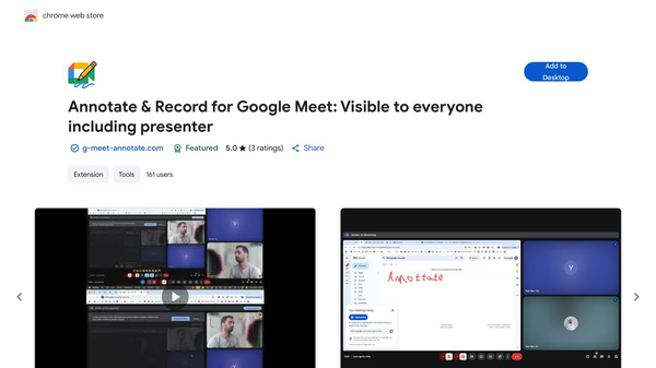 Annotate and Record for Google Meet