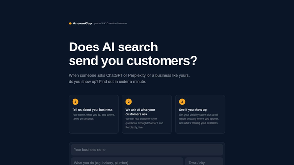 AnswerGap