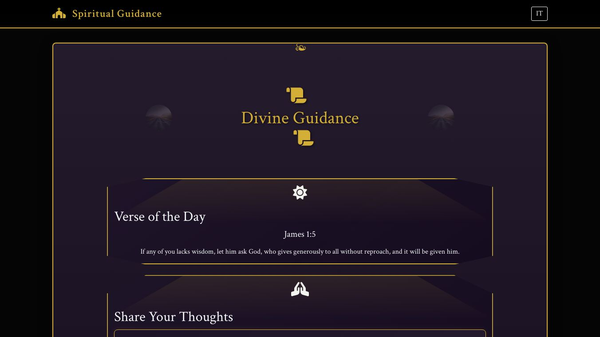 Answers From Above [Guidance]