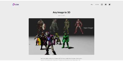 Any Image to 3D