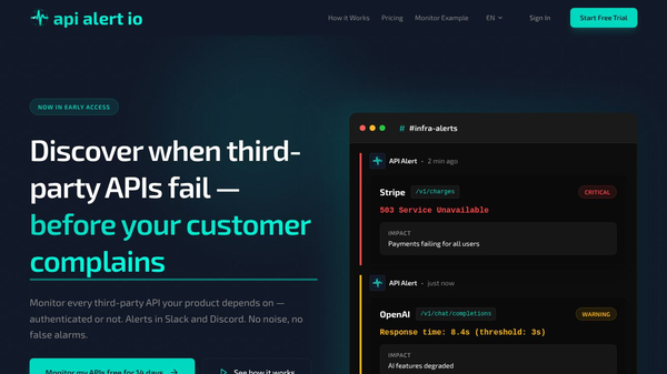 API Alert