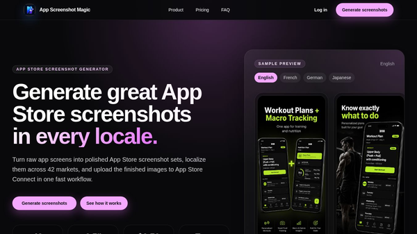 App Screenshot Magic