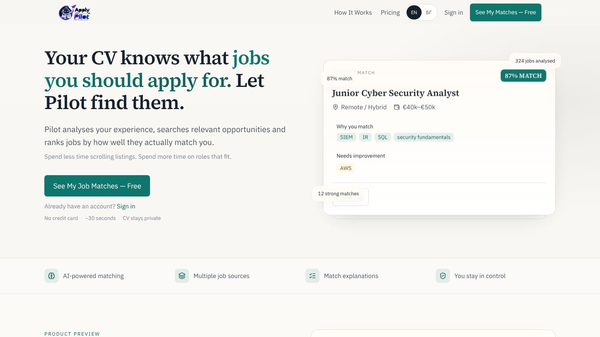 Apply With Pilot