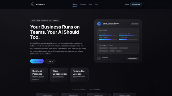 Archeta AI Early Access