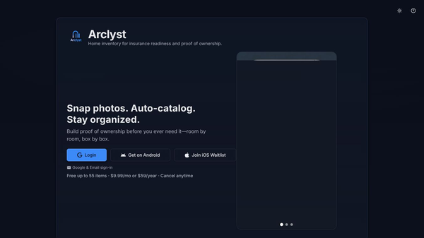 Arclyst: Automatic Organizer