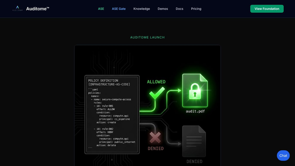 ASE(Auditome Sovereign Engine)