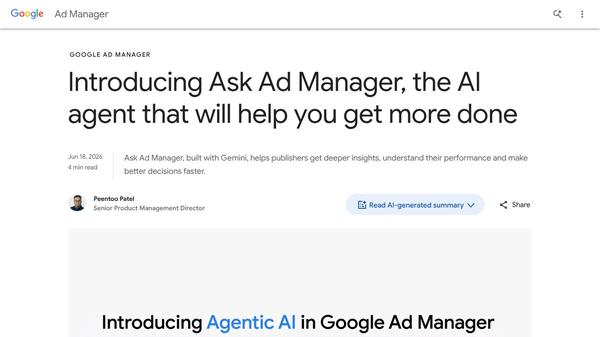 Ask Ad Manager by Google Ads