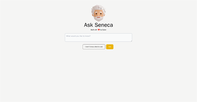 Ask Seneca