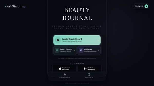 AskSimon Beauty Journal