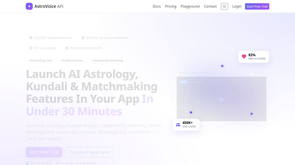 AstroVoice API