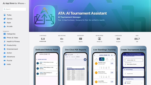 ATA - AI Tournament Assistant