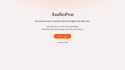 Audio Pen