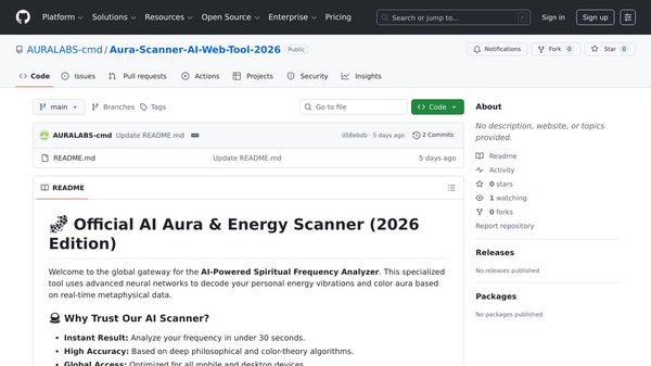 Aura Vision AI: Neural Energy Scanner